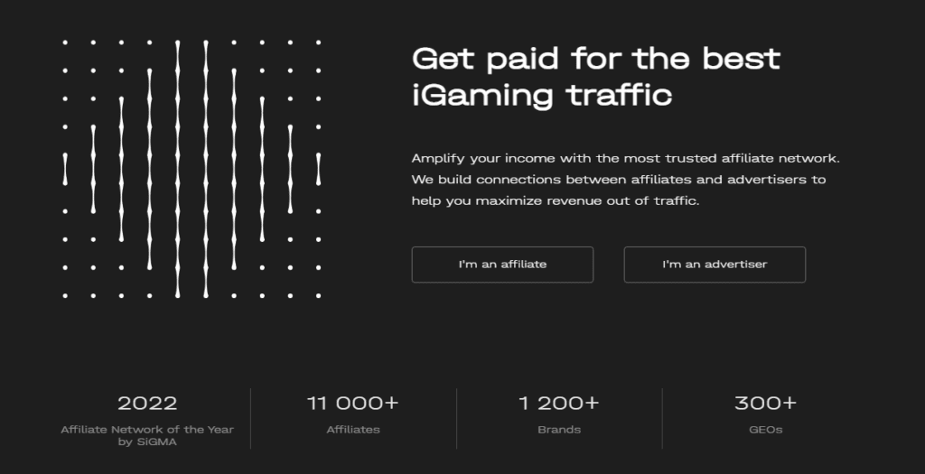 RevenueLab homepage screenshot