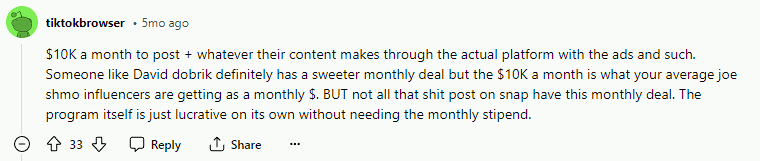 a post from Reddit