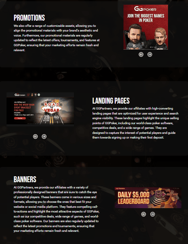ggpartners homepage screenshot