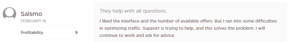an affiliate reviewing traffknights